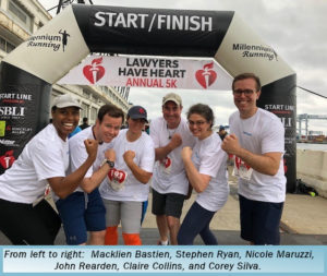 Berman Tabacco Lawyers at Have Heart Annual 5K race in 2019