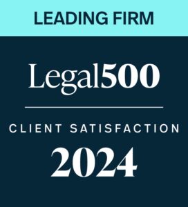 The Legal 500 2024 Client Satisfaction 5-Star Ranking