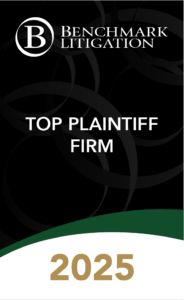 Benchmark Litigation Top Plaintiff Firm 2025